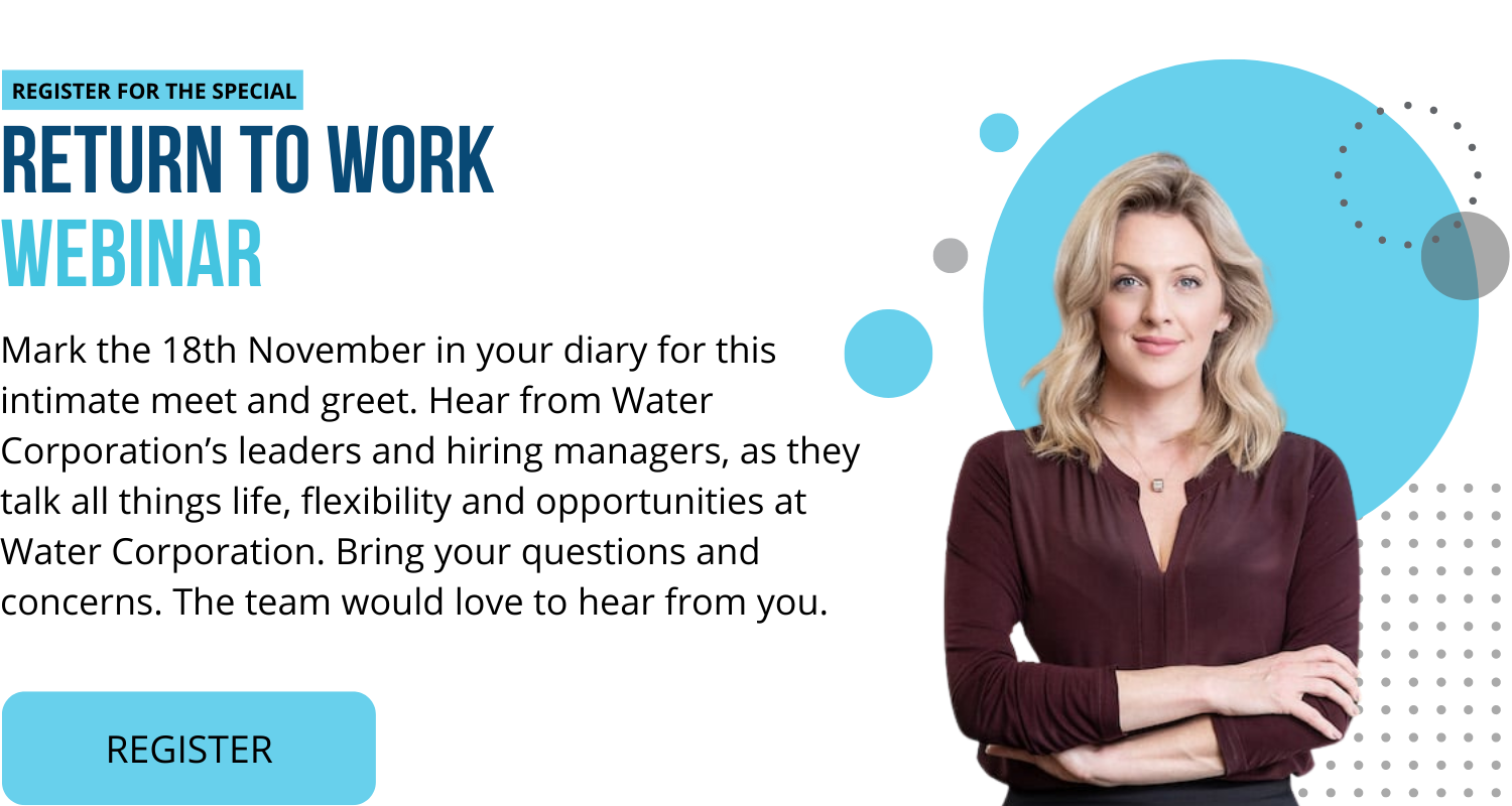 Water Corporation Return to Work Webinar Registration