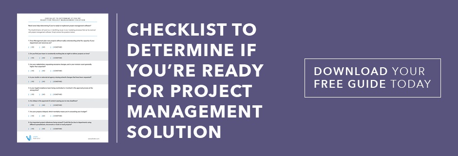 Checklist to determine if you are ready for project management solution