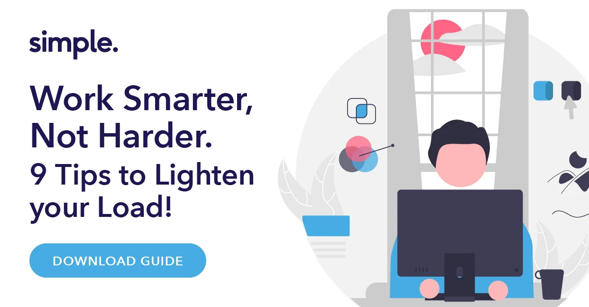 LinkedIn Ad - Guides_9 Ways to Reduce Your Workload