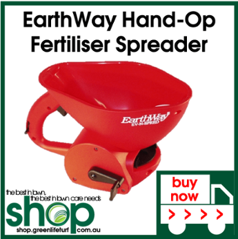 EarthWay Hand-Operated Fertiliser Spreader - Shop Online - Lawn Care Products