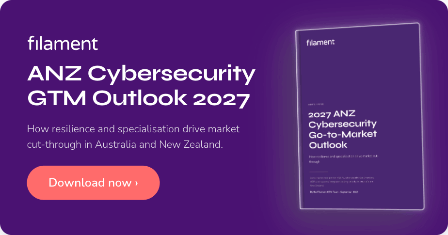 ANZ Cybersecurity GTM Outlook 2027
