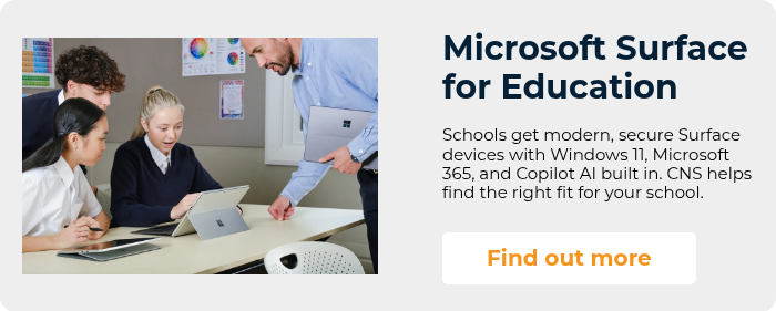 Microsoft Surface for Education with CNS