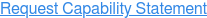 Request Capability Statement