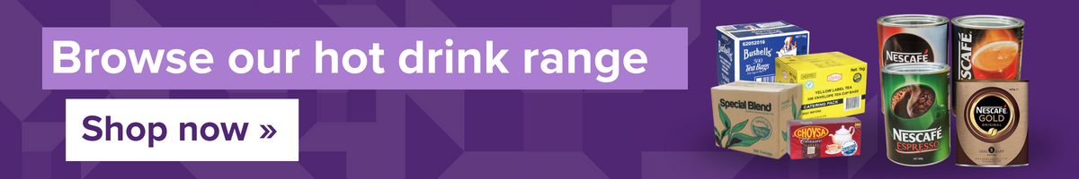 Browse our hot drink range
