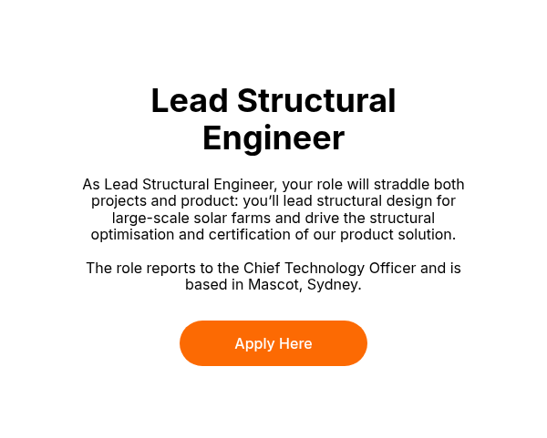 Lead Structural Engineer