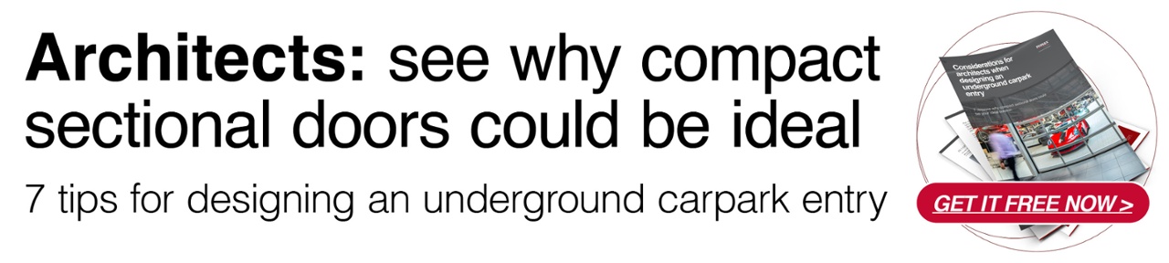 Designing an underground carpark entry?