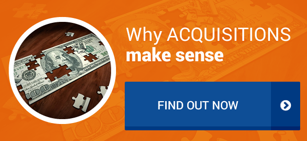 Why acquisitions make sense?