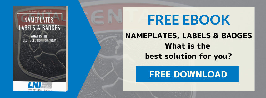 EBook how to decide between nameplates, labels and badges