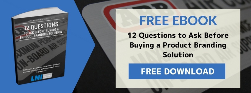 12 Questions to ask before buying a product branding solution - download from LNI
