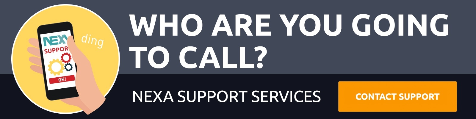 Contact NEXA Support Services