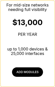 For mid-size networks needing full visibility