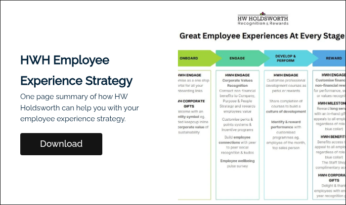 HWH Employee Experience Strategy One page summary of how HW Holdsworth can help you with your employee experience strategy. &nbsp;