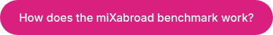 How does the miXabroad benchmark work?