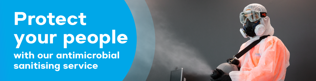 Click to learn more about our Sanitising Service