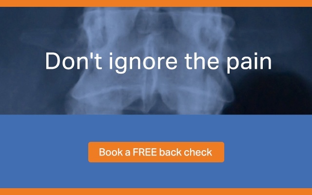 Book a FREE back check