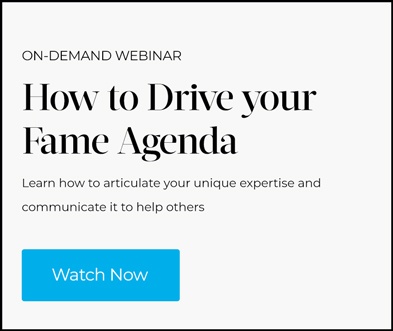 how to drive your fame agenda