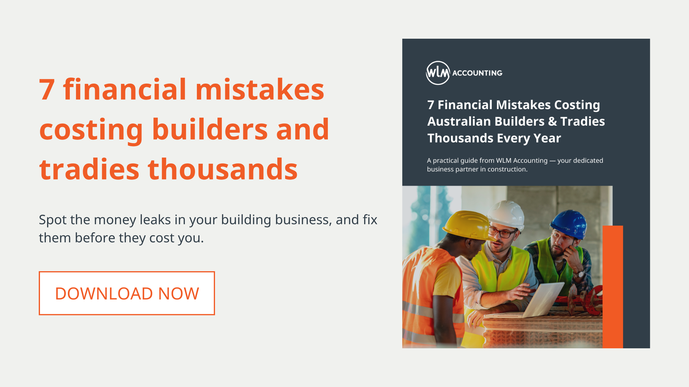 financial mistakes of builders and tradies