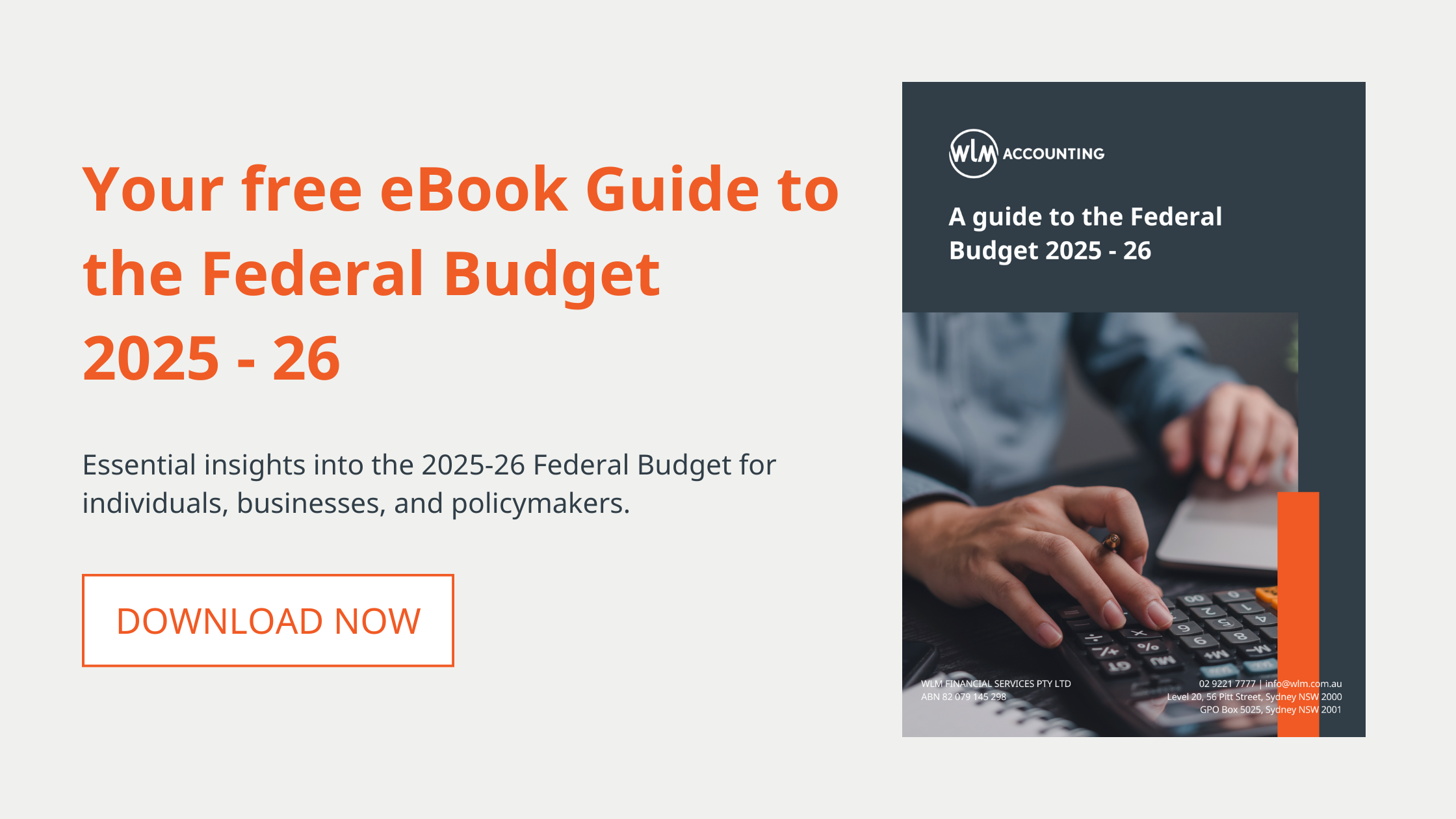 A guide to the Federal Budget 2025 - 26