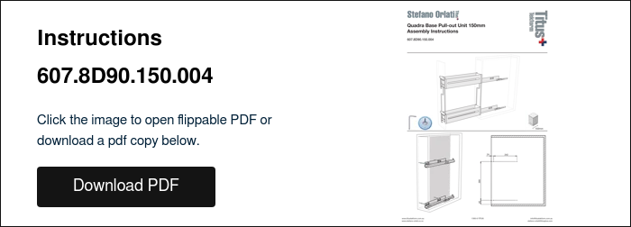 Instructions 607.8D90.150.004 &nbsp; Click the image to open flippable PDF or download a pdf copy below. &nbsp;