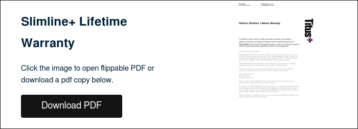 Slimline+ Lifetime Warranty &nbsp; Click the image to open flippable PDF or download a pdf copy below. &nbsp;