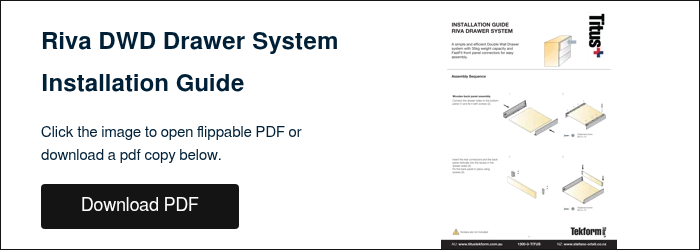 Riva DWD Drawer System Installation Guide &nbsp; Click the image to open flippable PDF or download a pdf copy below. &nbsp;