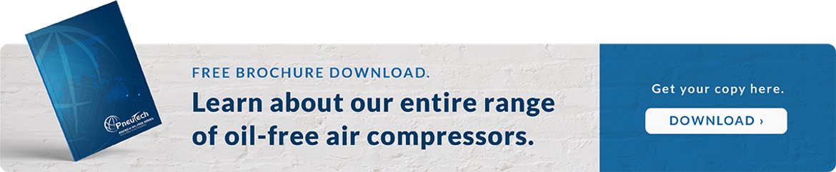 Learn about the range of oil-free compressors. Download the brochure
