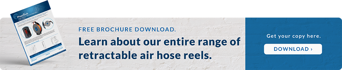 Learn about our entire range of hose reels. Download the brochure