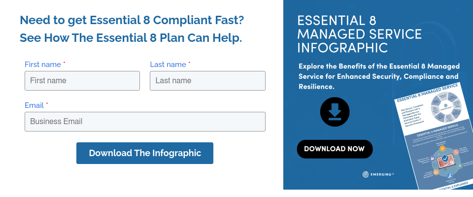 Need to get Essential 8 Compliant Fast? See How The Essential 8 Plan Can Help.  