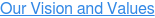 Our Vision and Values