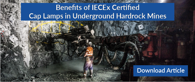 IECEx Certified Cap Lamp