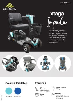 Xtaga Impala Mobility Scooter