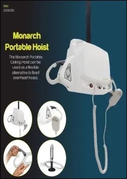 Monarch Portable Ceiling Hoist Product Description Flyer