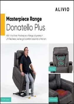 KCare Alivio Donatello Plus Product Specification Flyer