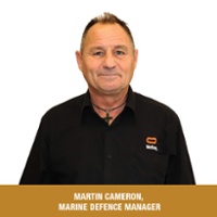 Martin Cameron, McKay Marine Defence Manager