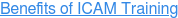 Benefits of ICAM Training
