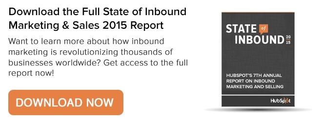 Download State of Inbound 2015 Report